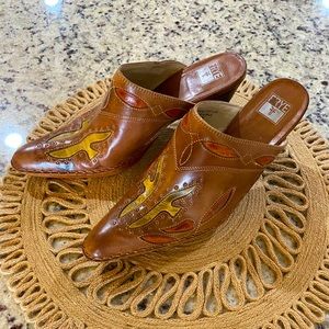 Frye leather Mules/boots